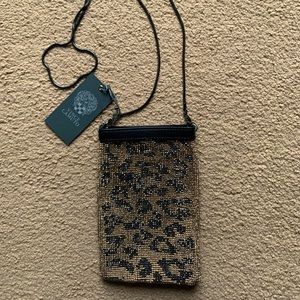 Vince Camuto phone case. Gold/gunmetal. Brand new with Tag. Never used.